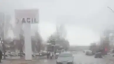Sivas Cumhuriyet Üniversitesi Kampüsünde Trafik Kazası!