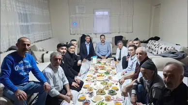 Kaymakam Şahan Köy Halkıyla İftar Yaptı