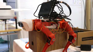 Sivaslı Öğrencilerden Görme Engellilere Yardımcı Robot Köpek