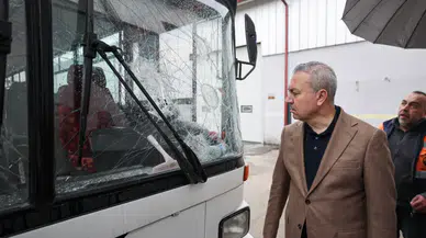 Sivas’ta Belediye Servisine Nacaklı Saldırı!