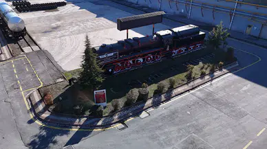 İlk Yerli Lokomotif Bozkurt Sivas'ta Ziyaretçilerini Bekliyor