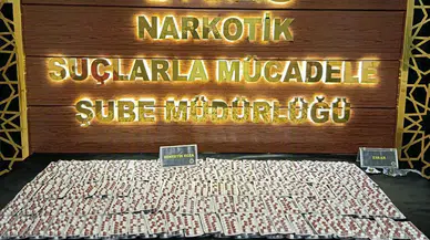 Sivas'ta Dev Narkotik Operasyonu: 5 Bin 271 Sentetik Hap Ele Geçirildi