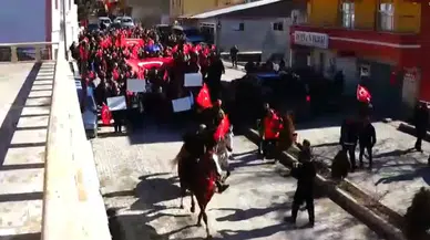 Tercan Halkı "Yanındayız" Mesajıyla Sokaklara Döküldü!