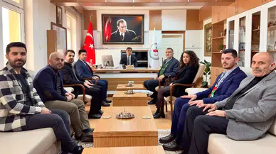 Yeşilay Heyetinden Altınyayla Kaymakamlığı’na Ziyaret