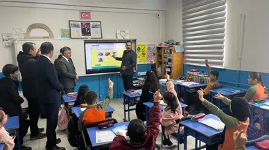Kaymakam Şahan’dan Şarkışla’da Okul Ziyareti