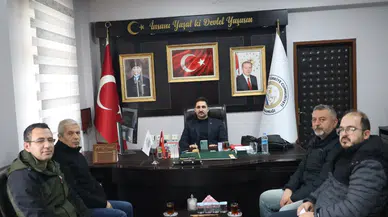 AFAD Heyeti, Doğanşar Kaymakamı Yavuz’u Ziyaret Etti