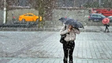 Bayram Boyunca Karla Karışık Yağmur ve Fırtına Alarmı