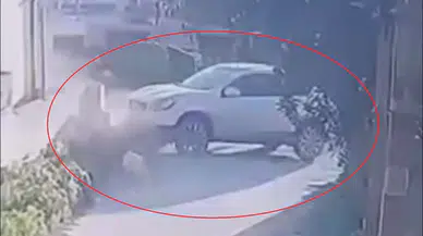 Motosiklet Sürücüsünün Öldüğü Kaza Anı Kamerada! İşte O Anlar!