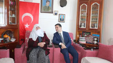 Kaymakam Mahmut Fazıl Yıldız, 8 Mart’ta Şehit Annelerini Ziyaret Etti