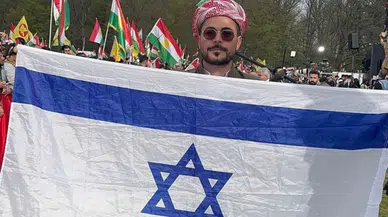 Bonn’da Nevruz’da Skandal: PKK ve İsrail Sembolleri Yan Yana!