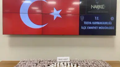 Tosya'da Dev Operasyon! Binlerce Uyuşturucu Hap Ele Geçirildi