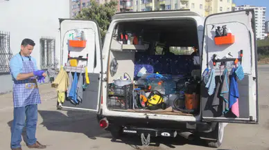 Türkiye Onu Konuşuyor: Sivaslı Sezgin İğneci Seyyar Oto Yıkama Açtı