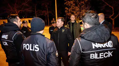 Emniyetten Bilecik'te Eş Zamanlı Denetim: 2 Bin 588 Kişi Sorgulandı