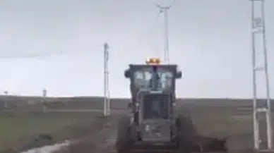 Gemerek’te Yağıştan Etkilenen Köy Yollarına Anında Müdahale