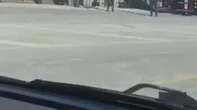Sivas Havalimanı Yolunda Beton Mikseri Devrildi!