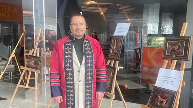 SCÜ’de 14 Mart Tıp Bayramı’na Özel Bakır Rölyef Tablo Sergisi Açıldı