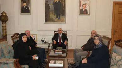 Şehit Ailelerinden Vali Şimşek’e Ziyaret