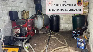 Jandarma Viranşehir’de Bin 250 Litre Kaçak Akaryakıt Ele Geçirdi