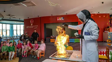 Sivas’ta Minikler Bilim ve Teknoloji Haftası Etkinliklerinde Buluştu