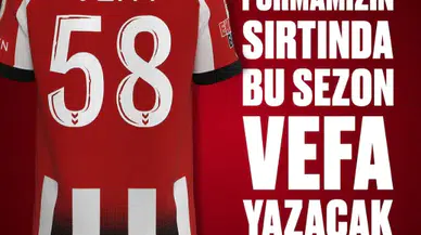 Sivasspor Formalarında “Vefa” Mesajı