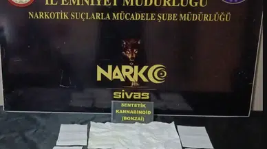 Sivas’ta Narkotik Operasyonu: Sentetik Madde Ele Geçirildi, 1 Kişi Tutuklandı