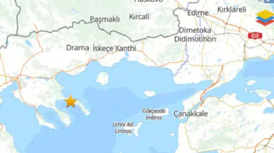 Ege Denizi'nde 5.1 büyüklüğünde deprem