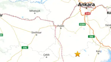 Ankara'da 4.1 büyüklüğünde deprem