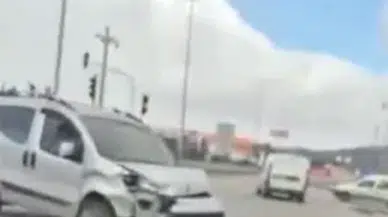 Sivas OSB Mevkiinde Trafik Kazası