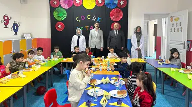 Ulaş’ta 4-6 Yaş Kur’an Kursunda Çocuk İftarı Düzenlendi