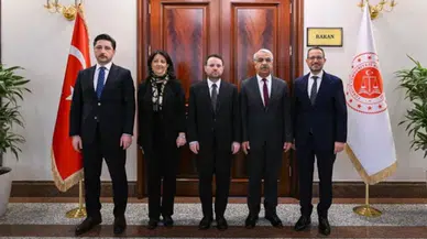 DEM Partili Buldan ve Sancar, Akın Gürlek ile Mustafa Çiftçi'yi ziyaret etti