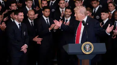 ABD Başkanı, Inter Miami oyuncularını ağırladı: Messi ve Suarez yanındaydı