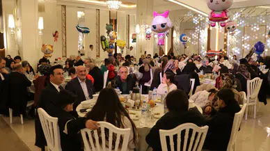 Sivas’ta yetim çocuklar iftar sofrasında buluştu