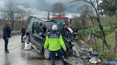 Katliam Gibi Kaza: Baba ve Oğlu Feci Kazada Hayatını Kaybetti!