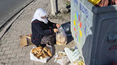 Çöpte Dilencilik Oyunu Yapanlara Suçüstü! Zabıta Affetmedi