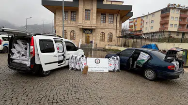 Sivas Koyulhisar’da 1 Ton Kaçak Tütün Ele Geçirildi, 3 Şüpheli Yakalandı