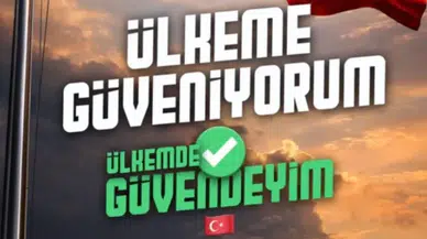 Instagram'da yeni akım: Ülkeme güveniyorum
