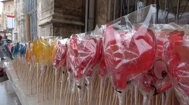 Ramazanla Birlikte Sivas’ta Horoz Şekerleri Tezgâhlardaki Yerini Aldı!
