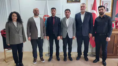 Yeşilay Heyeti, Zara Belediye Başkanı Fatih Çelik’i Ziyarette Bulundu