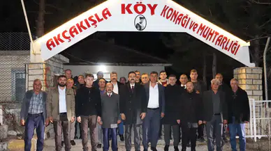 Kaymakam Şahan ve Başkan Gültekin Vatandaşlarla İftarda