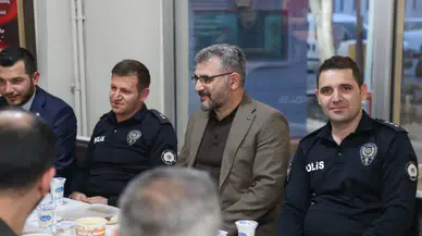 AK Parti Sivas İl Başkanı Yusuf Tanrıverdi’den Polis Merkezine İftar Ziyareti