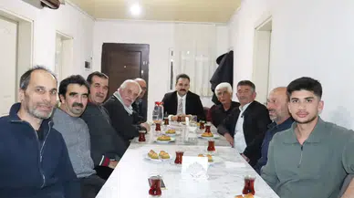 Şarkışla Kaymakamı Şahan, Bahçealan Köyü’nde Ramazan İftarına Katıldı