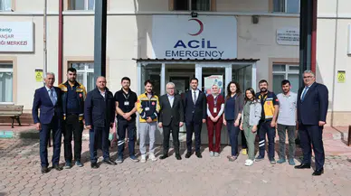 Sivas Valisi Doğanşar İlçe Hastanesini İnceledi