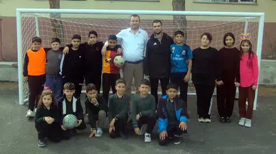 Çepni Belediyesi’nden Okullara Spor Desteği
