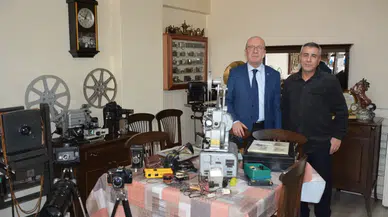 Sivas İl Kültür ve Turizm Müdürü Aziz Erdoğan, Koleksiyoner Ayhan İlaslan’ı Ziyaret Etti
