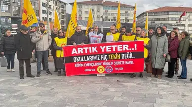 Sivas’ta Eğitim-Sen’den İş Bırakma: “Okullarımız Tekin Değil!”