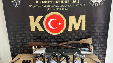 Sivas'ta Cephanelik Gibi Ev: Çok Sayıda Silah Ele Geçirildi