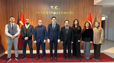 Başhekim Gök’ten Kaymakam Eskimez’e Tıp Bayramı Ziyareti