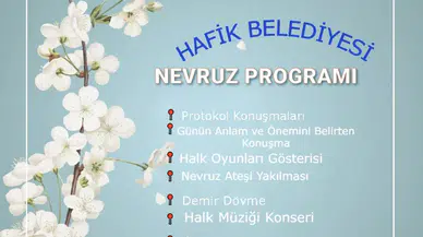 Sivas’ta Baharın Coşkusu: Hafik’te Nevruz Programı Düzenleniyor