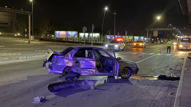 Korkutan Kaza! Olay Yerinde Sinir Krizi Geçirdiler!