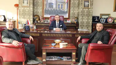 Sivas Esnaf Sorunları SESOB Başkanıyla Görüşüldü